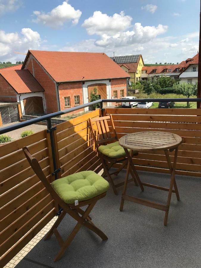 Ferienwohnung Ferien- und Winzerhof Ute Braun Nordheim am Main Exterior foto